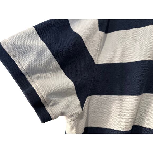 Men’s Levi Striped Polo Blue Short Sleeve Size 3X Preppy - Picture 6 of 15